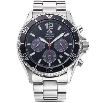 Чоловічий Спортивний Дайверський Японський Еко-Драйв ORIENT RA-TX0202B10B