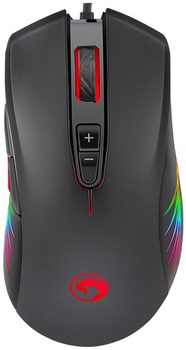 Мишка ігрова бездротова Marvo M519 RGB-LED USB чорна (M519) 307150