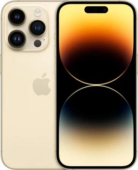 Мобільний телефон Apple iPhone 14 Pro 256GB Gold e-SIM (REF B) Ємність батареї – 85%+ (2BMQ163)