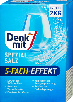 Сіль для посудомийних машин Denkmit, 2 кг