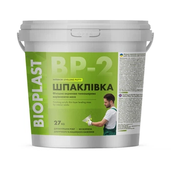 Шпаклевка BP-2, 27 кг 1 шт г.