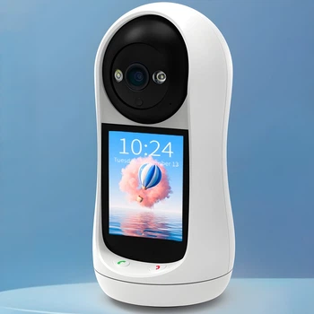 IP камера видеонаблюдения BauTech 3MP с двусторонней видеосвязью Белый (1015-834-00)