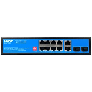 12-портовий гігабітний POE з Uplink SFP Ewind EW-S1912CG-AP
