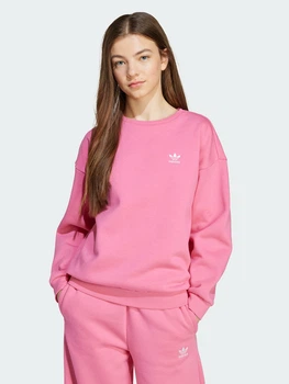 Підлітковий світшот для дівчинки Adidas Originals JX2749 146 см Pink Fusion (4068807720497)