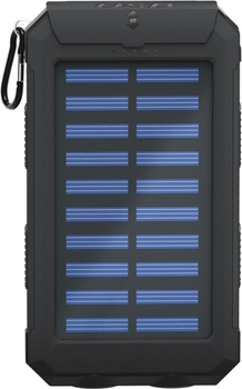 УМБ Goobay Outdoor Solar 8000 mAh 10W Black (4040849492167)