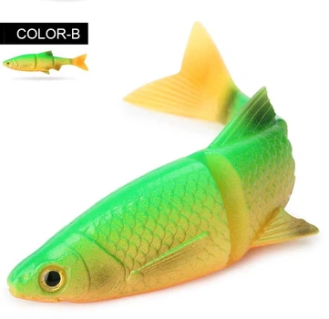 Велика силіконова приманка Spinpoler Swim Jerk, 13см/16гр, Color B (2 шт/уп)