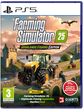 Gra PS5 Farming Simulator 25: Highlands Fishing Edition (płyta Blu-Ray) (4064635550701)