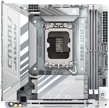 Материнська плата Gigabyte B860I AORUS PRO ICE (s1851, Intel B860, PCI-Ex16)