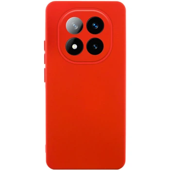 Чохол на Xiaomi Redmi Note 14 Pro 5G / для Ксяомі, сяомі, ксіомі редмі ноте 14 про силікон Червоний / Red