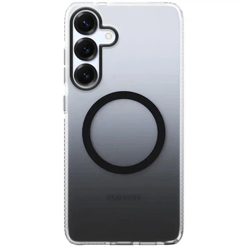 Чохол на Samsung Galaxy S25 / для самсунг галаксі С25 з функцією магсейф MagSafe з градієнтом Black