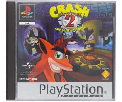 Crash Bandicoot 2: Cortex Strikes Back Platinum (PS1) PAL Б/У