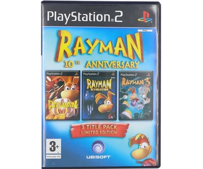 Rayman 10th Anniversary 3 Title Pack Limited Edition (PS2) PAL Б/В