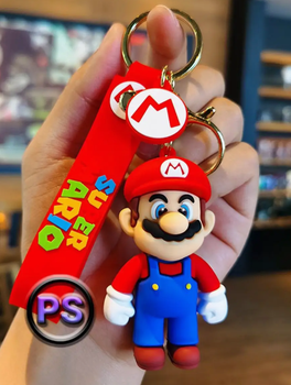 Брелок фигурка игра Супер Марио Super Mario на ключи рюкзак сумку пенал игрушка (SVS)