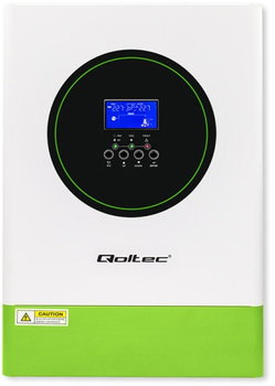 Hybrydowy inwerter Qoltec 6.2 kW 120A 48V MPPT 12 units BMS Sinus Wi-Fi option (5901878538617)