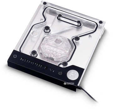 Водоблок EKWB EK-FB ASUS ROG R6E RGB Monoblock Nickel (3830046994486)
