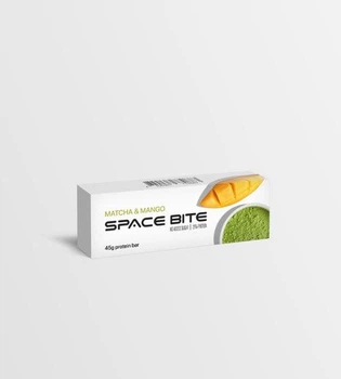 Протеиновый батончик Space Bite Protein Bar 25% Matcha&Mango 45gr в упаковке (VMD-1206672)