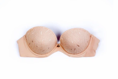 Бюстгальтер Boux Avenue з push-up та мереживом 60DD Бежевий (7781128)