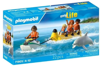 Zestaw zabawek dla dzieci Playmobil Przejażdżka na bananie 71905 (4008789719058)