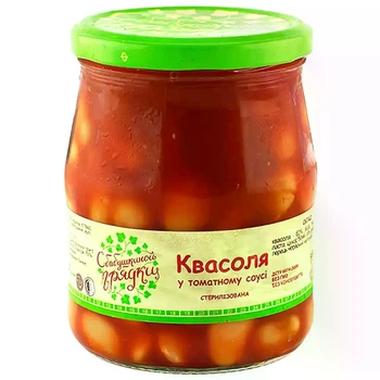 Фасоль в томатном соусе С бабушкиной грядки 510 г