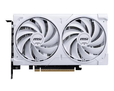 Відеокарта GeForce RTX 5060 8GB GDDR7 Ventus 2X OC White MSI (GeForce RTX 5060 8G VENTUS 2X OC WHITE)