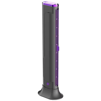 Настольный вентилятор F3 Tower Fan 3 speeds with battery 1200 mAh (Purple) Epik (229606)