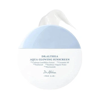 Сонцезахисний крем Dr.Althea Aqua Glowing Sunscreen SPF50 зволожуючий, 45 мл