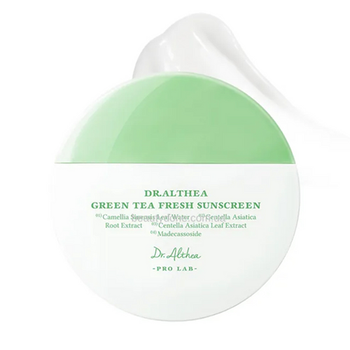 Сонцезахисний крем Dr.Althea Green Tea Fresh Sunscreen SPF50 для чутливої шкіри, 45 мл