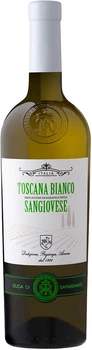 Вино Duca Di Saragnano Sangiovese Bianco Toscana IGT біле напівсухе 0.75 л 12.5% (8009307017102)