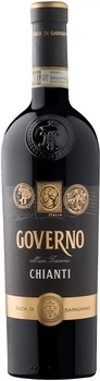 Вино Duca Di Saragnano Chianti Governo All'Uso Toscana DOCG червоне напівсухе 0.75 л 13.5% (8009307013777)