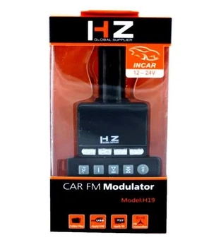 FM-трансмиттер FM Mod H19 + BT поддержка 12-24 В Bluetooth MP3 WAV WMA