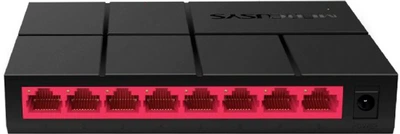 Настольный гигабитный коммутатор Mercusys MS108G 8 портов 10/100/1000 Мбит/с высокая пропускная способность