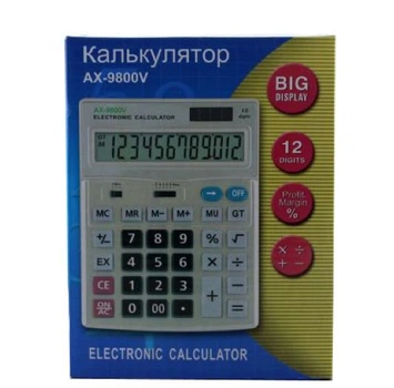 Калькулятор AX 9800V розмір - HDSYR_409