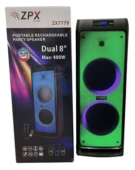 Колонка-чемодан ZPX ZX 7779 400 Вт пиковая мощность 88 х 31 х 29 см 13 кг