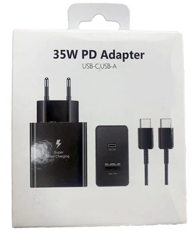 Сетевое зарядное устройство 35W PD Adapter USB Type-C быстрая зарядка