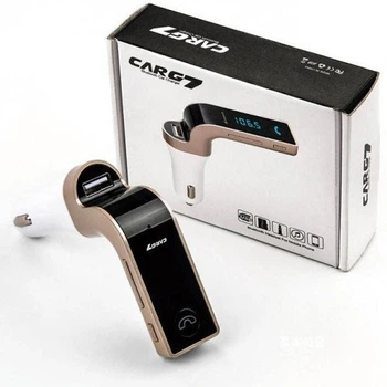 FM модулятор G-7 беспроводной MP3 трансмиттер 87,5-108 МГц Bluetooth