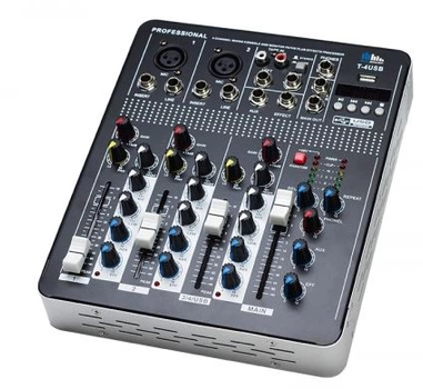 Аудио микшер Mixer BT 4000 4ch.+BT розмір - HDSYR_2502
