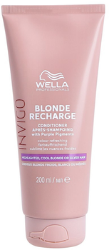 Odżywka do włosów Wella Professionals Invigo Blonde Recharge nawilżająca 200 ml (4064666339016)