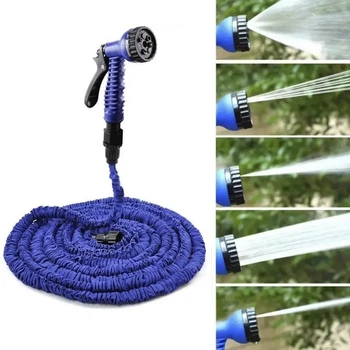 Садовый шланг Magic Hose 15м с распылителем 8 режимов полива