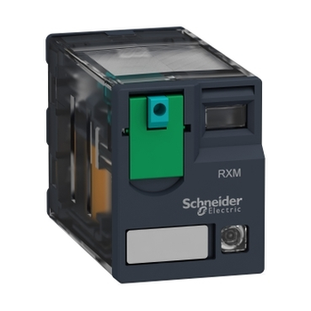Проміжне реле Schneider Electric Zelio Relay 2CO, 24В, DC, 12А, LED (RXM2AB2BD)