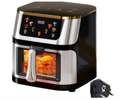 Аерофритюрниця Top Kitchen TK00247, 10 л, 4200 Вт, сенсорна мультипіч з LED-дисплеєм