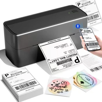 Принтер этикеток Phomemo 241BT 1"-4x6" - термопринтер этикеток, Оригинал ,MAC,Windows,iOS ,Android.