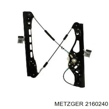Cтеклоподъемник MERCEDES-BENZ E-CLASS, METZGER (2160240)