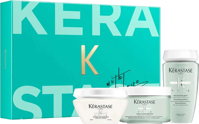 Zestaw kosmetyków do włosów Kerastase Specifique Szampon 250 ml + Maska 200 ml + Oczyszczjąca glinka do włosów 250 ml (3474637177119)