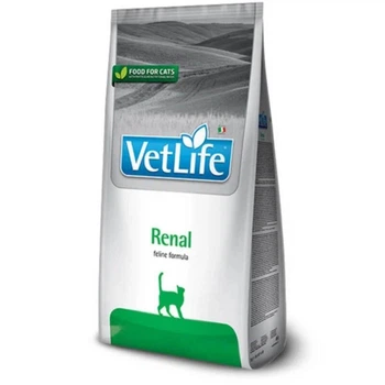Сухий корм Farmina VetLife Renal дієтичний корм для кішок для підтримки функції нирок - 2кг