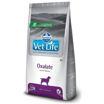 Сухий корм Farmina Vet Life Oxalate (Urinary) для зниження утворення каменів - 2 кг