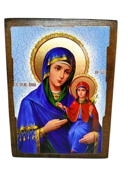 Ікона свята праведна Анна (на дереві під старовину (210*280 мм)