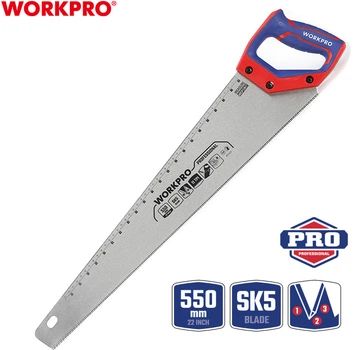Ножівка по дереву Workpro PRO 11TPI SK5 550 мм (WP215012)
