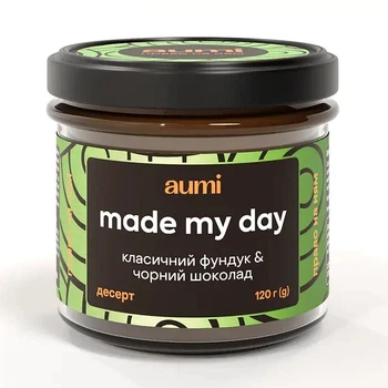 Десерт "Made my day" фундуково-шоколадний AUMi 120 г