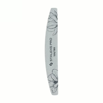 Пилка полумесяц минеральная staleks pro expert 40 100/180 грит (1 шт)