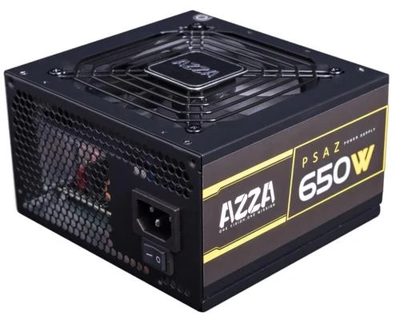 Блок питания 650 Вт, AZZA, Black (PSAZ-650W)